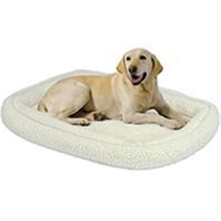 Midwest Container & Industrial Supply Midwest Container-Beds-Quiet Time Deluxe Double Bolster Bed- White 30x23 Inch 40330-FS 568729